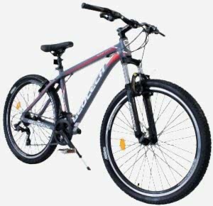 Geotech Mode 27,5 Econ 3 27.5 Jant 21 Vites Dağ Bisikleti Gri/Kırmızı