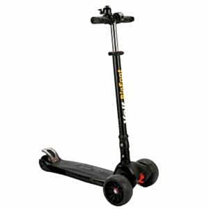 Voit 218C Big Foot Işıklı 3 Teker Scooter - Siyah