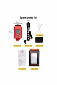 XBYC 6128 Usb Şarjlı Bisiklet Işıklı Korna Siyah