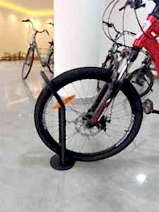 Bisico Bisiklet Park Yeri Demiri Uzun I Tipi Tekli Siyah