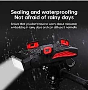 Forte GT XBYC 6139-1 500 Lümen Ön Işık Korna Telefon Tutucu Powerbank