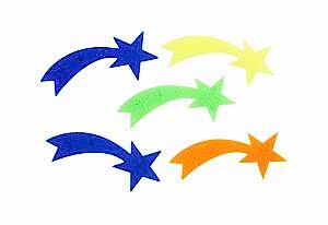 XBYC 3007 Renkli Jant Süsü Kuyruklu Yıldız