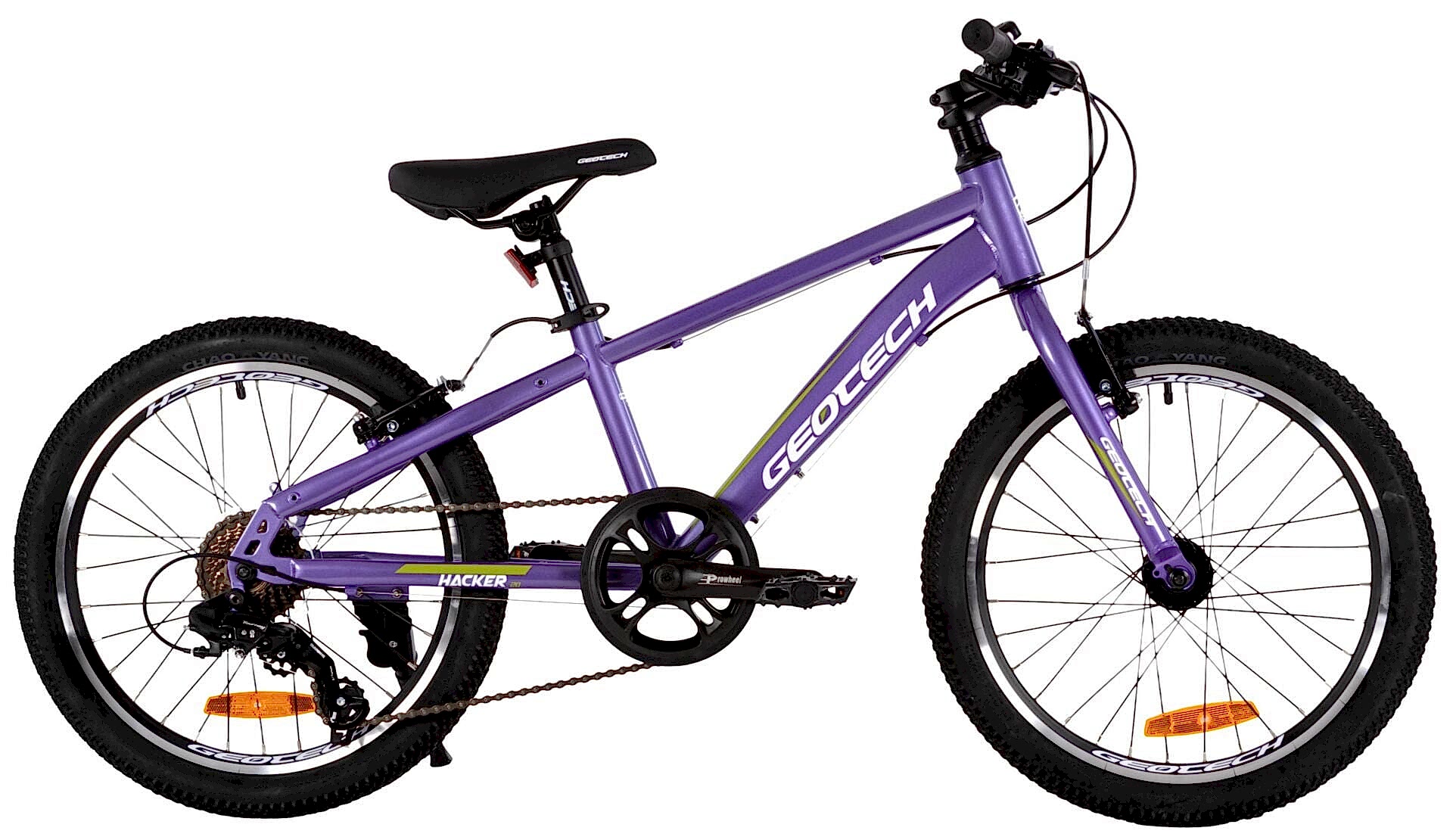 Geotech Hacker 20 Çocuk Bisikleti - Mor 2026