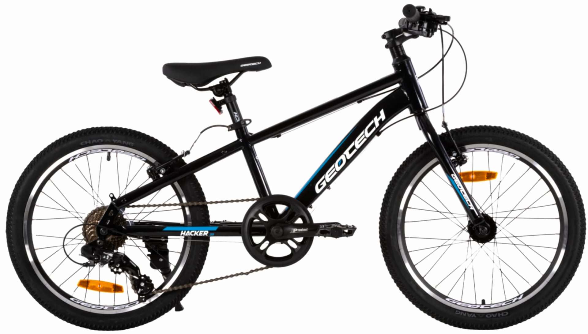 Geotech Hacker 20 Çocuk Bisikleti - Siyah 2026