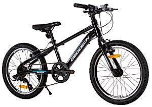 Geotech Hacker 20 Çocuk Bisikleti - Siyah 2026